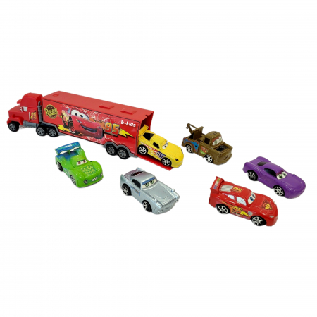 Set tir Cars cu 6 masinute din seria animata [6]