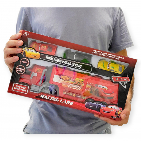 Set tir Cars + 3 masinute - Raicing 3 [7]