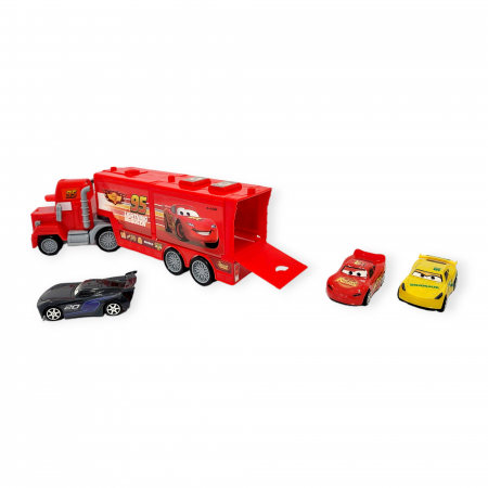 Set tir Cars + 3 masinute - Raicing 3 [3]