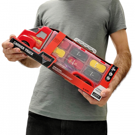 Set tir Cars + 7 masinute tip geanta, Cars. Fulger 3 [3]
