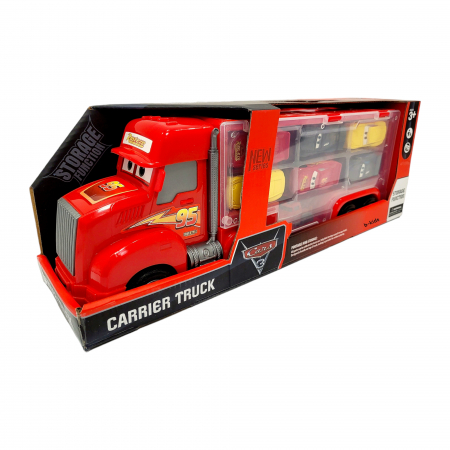 Set tir Cars + 7 masinute tip geanta, Cars. Fulger 3 [1]
