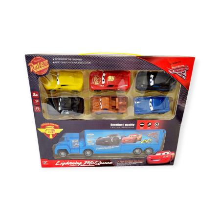 Set tir Cars cu 6 masinute din seria animata [4]