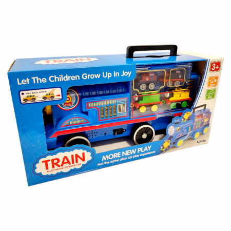Set trenulet Thomas cu locomotiva mare + 4 trenulete mici. [1]