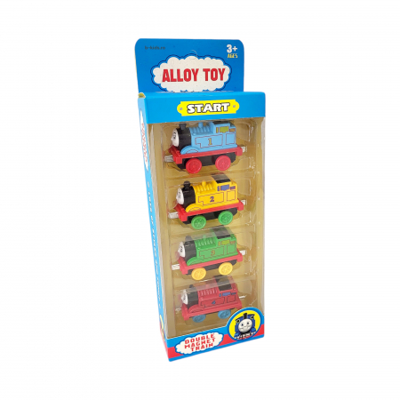 Set trenulet Thomas cu 4 locomotive metalice [1]