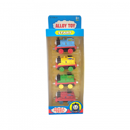 Set trenulet Thomas cu 4 locomotive metalice [5]
