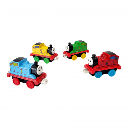 Set trenulet Thomas cu 4 locomotive metalice [3]