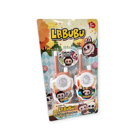 Jucarii - Set statii jucarie Walkie Talkie Labubu – Aventuri Creative și Colorate!