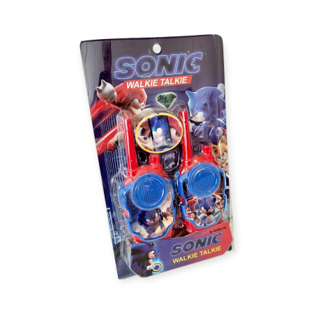Jucarii - Set statii de jucarie  Walkie Talkie Sonic the Hedgehog – Comunicare la Super Viteză!