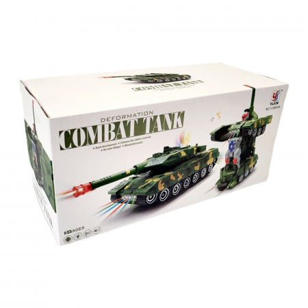 Tanc transformers, 2 in 1 cu sunete si lumini [4]