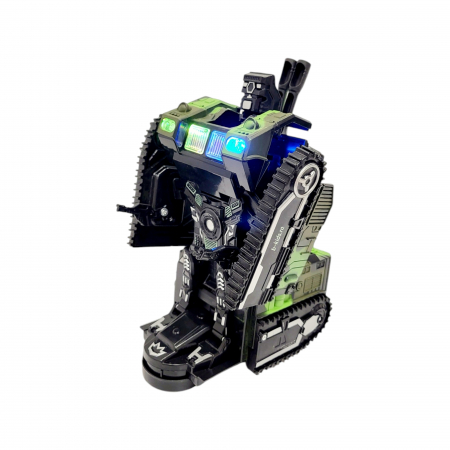 Tanc transformers Robot, 2 in 1 cu sunete si lumini [4]