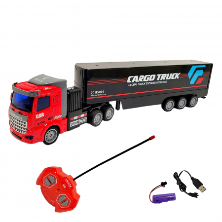Tir cabina metalica cu telecomanda si acumulator reincarcabil [1]
