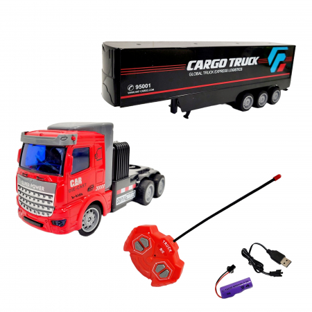 Tir cabina metalica cu telecomanda si acumulator reincarcabil [6]