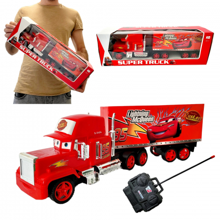 Tir Cars cu telecomanda, Super Truck, Fulger McQueen. [6]