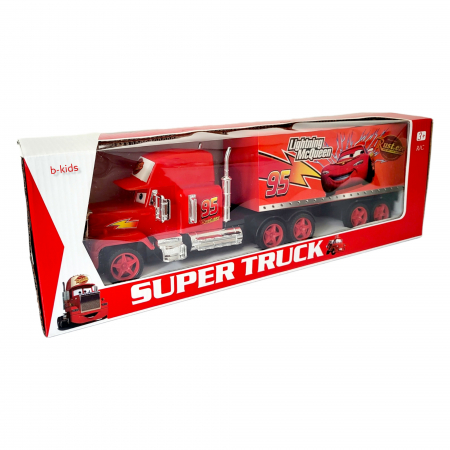 Tir Cars cu telecomanda, Super Truck, Fulger McQueen. [3]