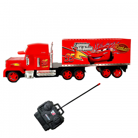 Tir Cars cu telecomanda, Super Truck, Fulger McQueen. [2]