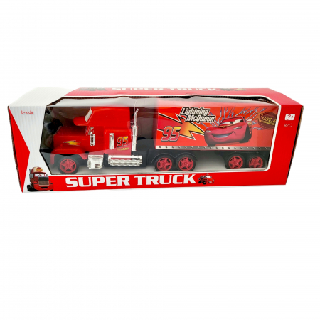 Tir Cars cu telecomanda, Super Truck, Fulger McQueen. [1]