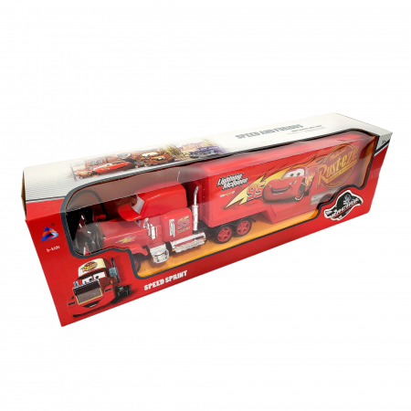 Tir Cars mare cu telecomanda, Speed Sprint, Fulger McQueen [6]