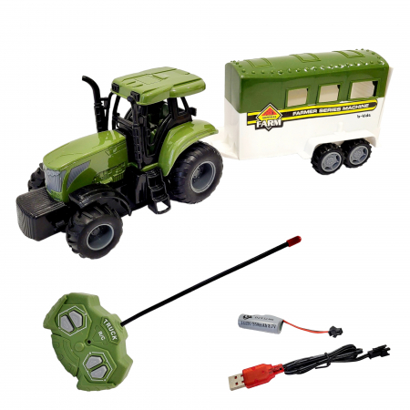 Tractor cu remoca, telecomanda full control si acumulator reincarcabil. [8]