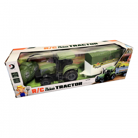 Tractor cu remoca, telecomanda full control si acumulator reincarcabil. [5]