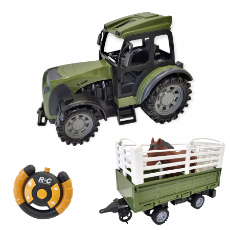 Tractor cu remorca si animalut, telecomanda full control! [3]