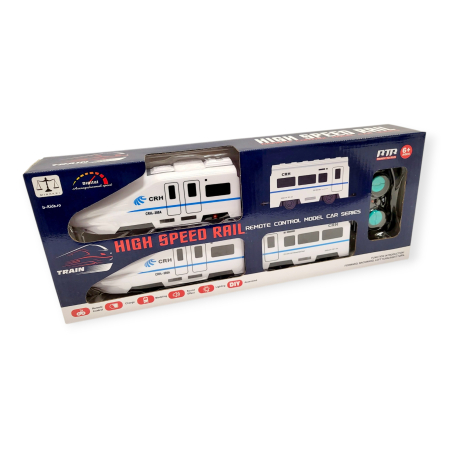 Tren Modern cu Telecomandă – Sunete, Lumină și Acumulator Inclus [1]