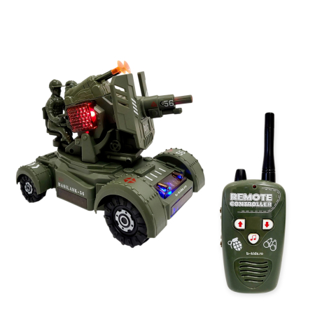 Tun-Tanc Blindat cu telecomanda si tinte tip ventuza [1]