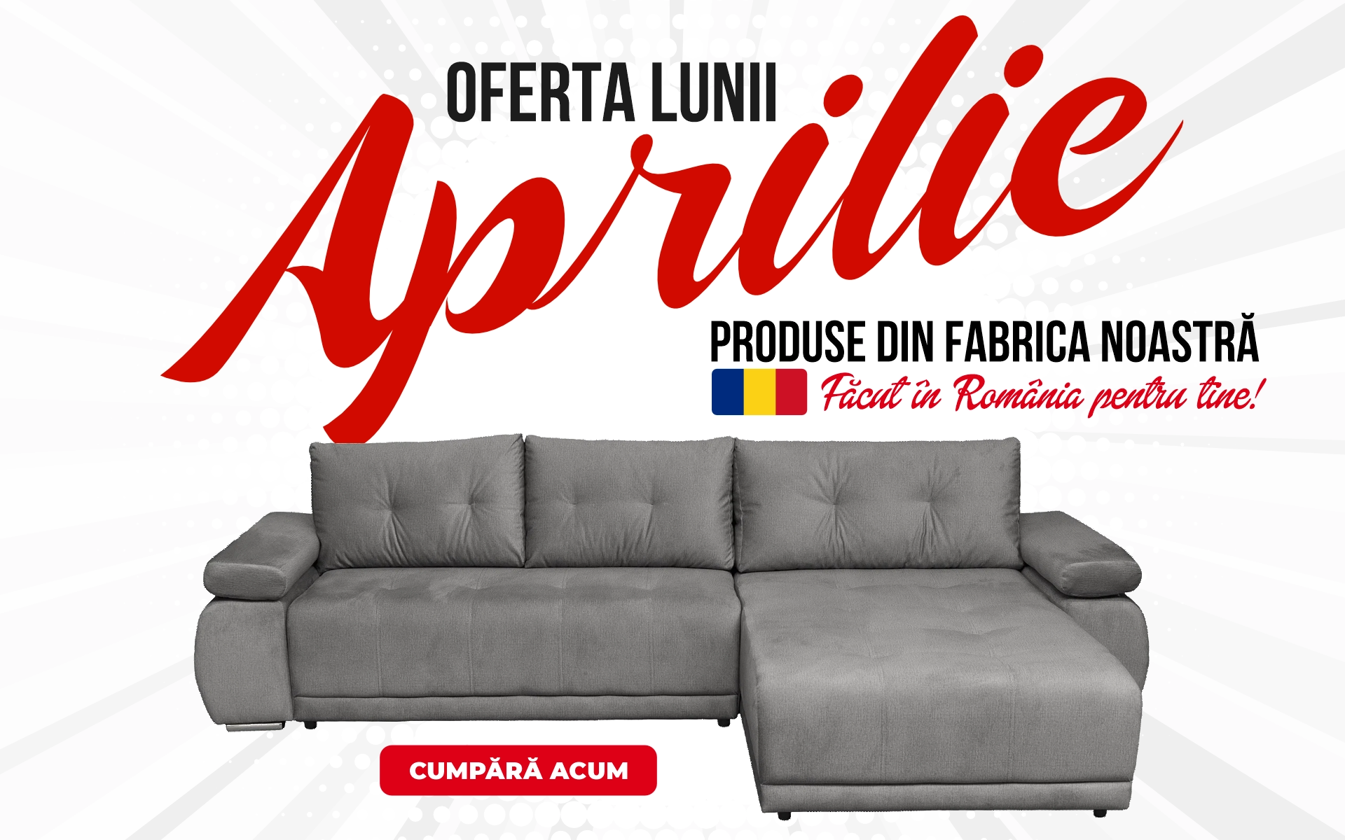 Oferta lunii Aprilie la produse din fabrica noastra