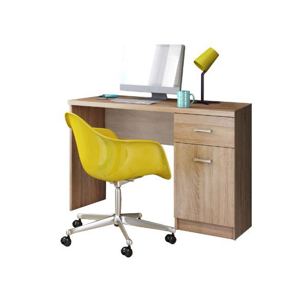 Birou TOP MIX, 1 usa, 1 sertar, stejar sonoma, 120x55x77 cm [2]