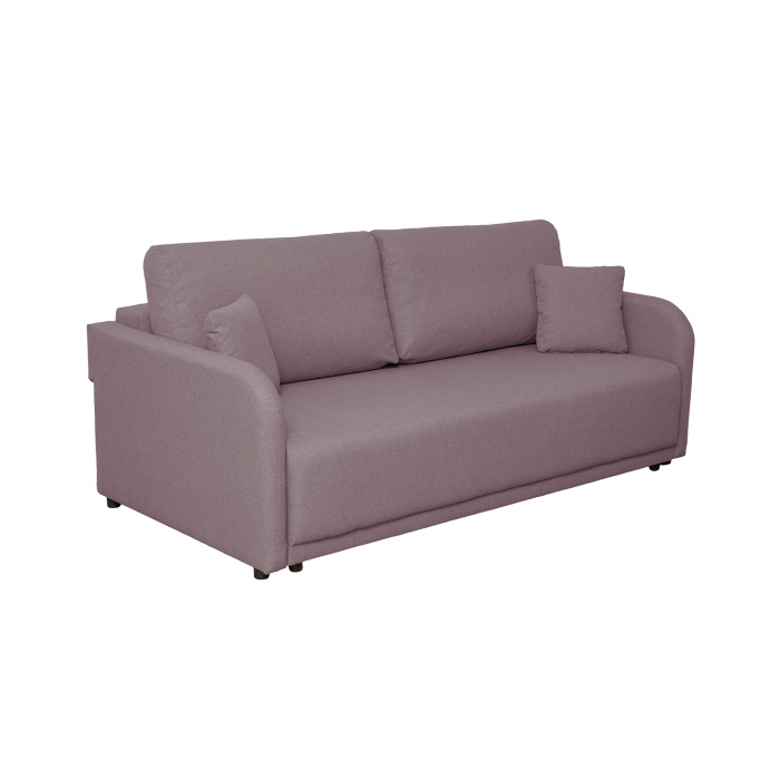 Canapea BERNA S extensibila, 3 locuri, cu arcuri si lada depozitare, 210x110x90 cm - ExpoMob [2]