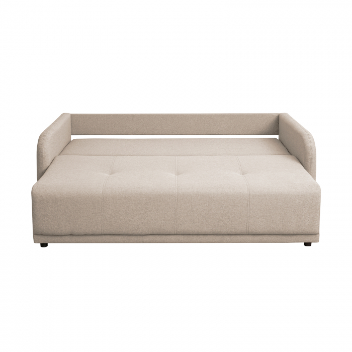 Canapea BERNA S extensibila, 3 locuri, cu arcuri si lada depozitare, 210x110x90 cm - ExpoMob [4]
