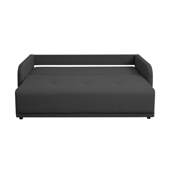 Canapea BERNA S extensibila, 3 locuri, cu arcuri si lada depozitare, 210x110x90 cm - ExpoMob [4]