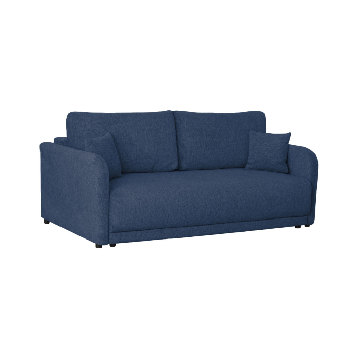 Canapea BERNA S extensibila, 3 locuri, cu arcuri si lada depozitare, 210x110x90 cm - ExpoMob [2]