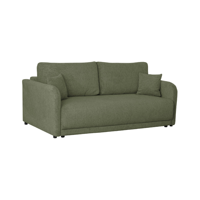 Canapea BERNA S extensibila, 3 locuri, cu arcuri si lada depozitare, 210x110x90 cm - ExpoMob [2]