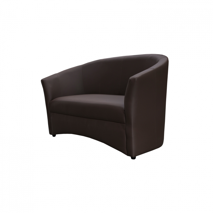 Canapea CAFENEA fixa, 2 locuri, piele ecologica, 145x60x80 cm - ExpoMob [2]