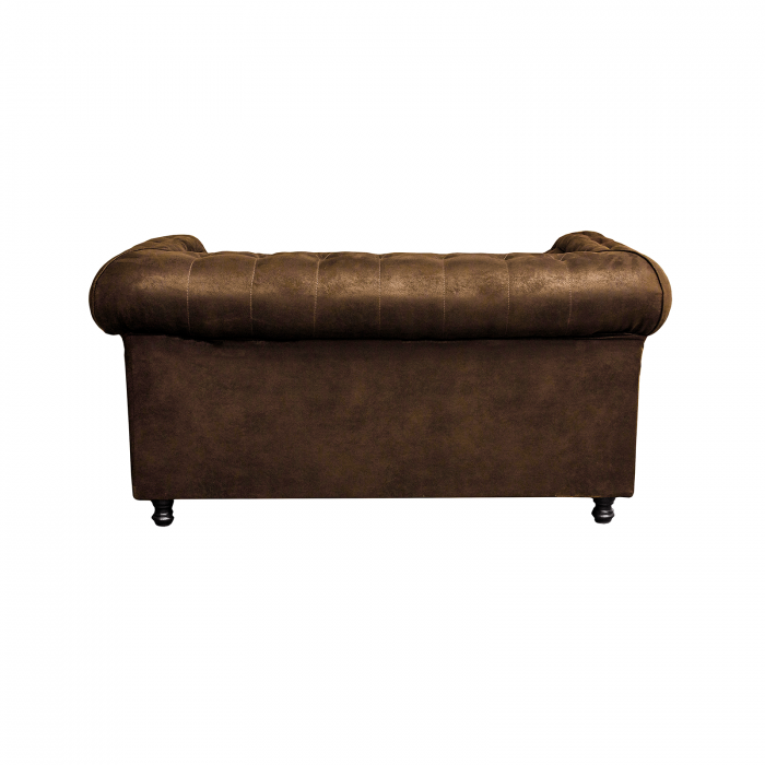 Canapea CHESTERFIELD fixa, 2 locuri, cu arcuri, 168x90x80 cm - ExpoMob [3]