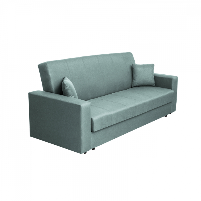 Canapea CORINNE II extensibila, 3 locuri, cu lada depozitare, 220x90x96 cm - ExpoMob [2]