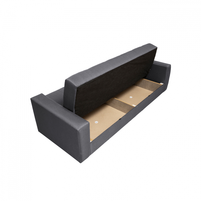 Canapea CORINNE II extensibila, 3 locuri, cu lada depozitare, 220x90x96 cm - ExpoMob [4]