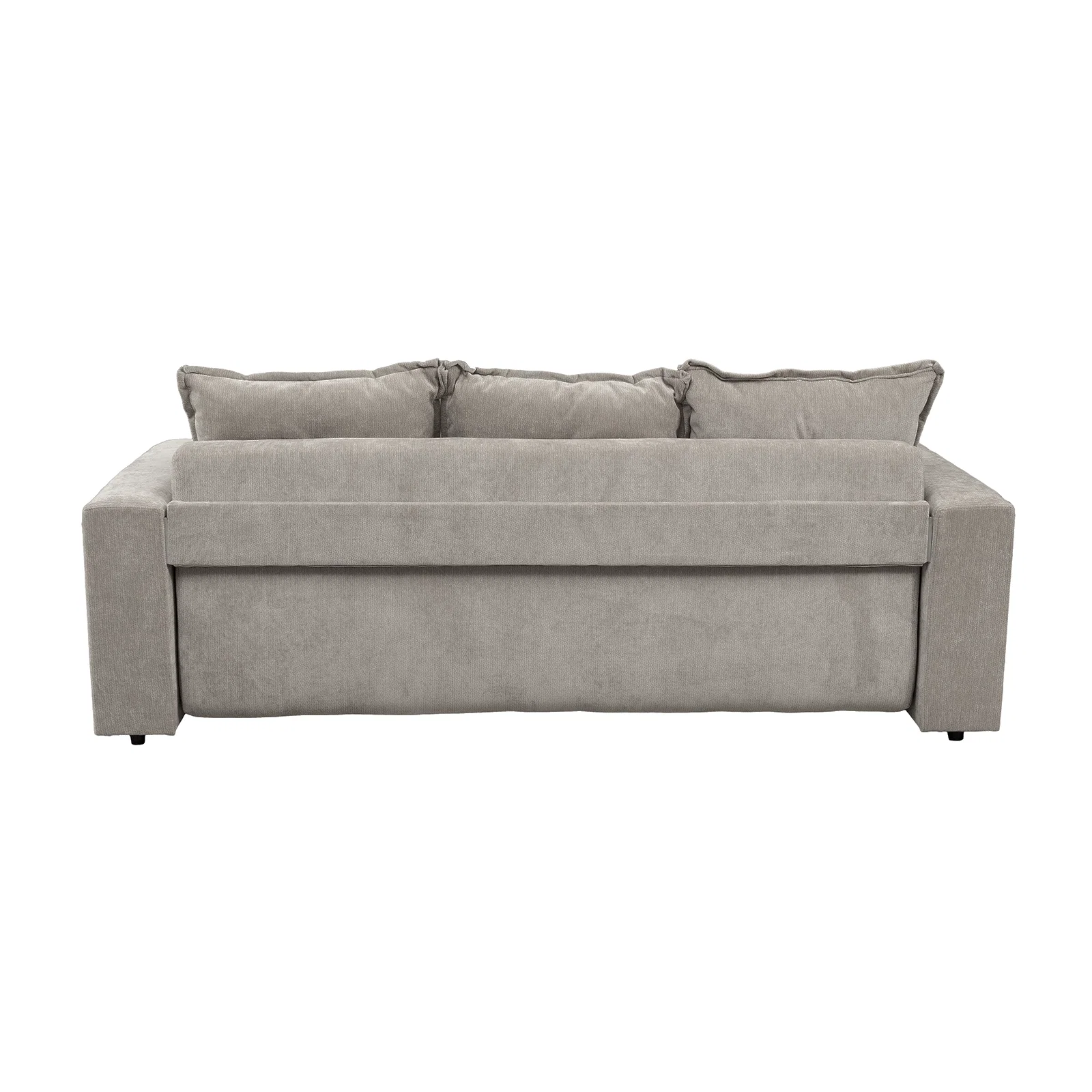 Canapea extensibila ARI235, 3 locuri, cu arcuri, bej inchis, 235x110x77 cm [6]