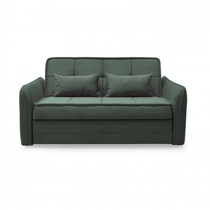 Canapea extensibila DREW, 3 locuri, cu arcuri si lada pentru depozitare, 175x110x88 cm - ExpoMob [9]