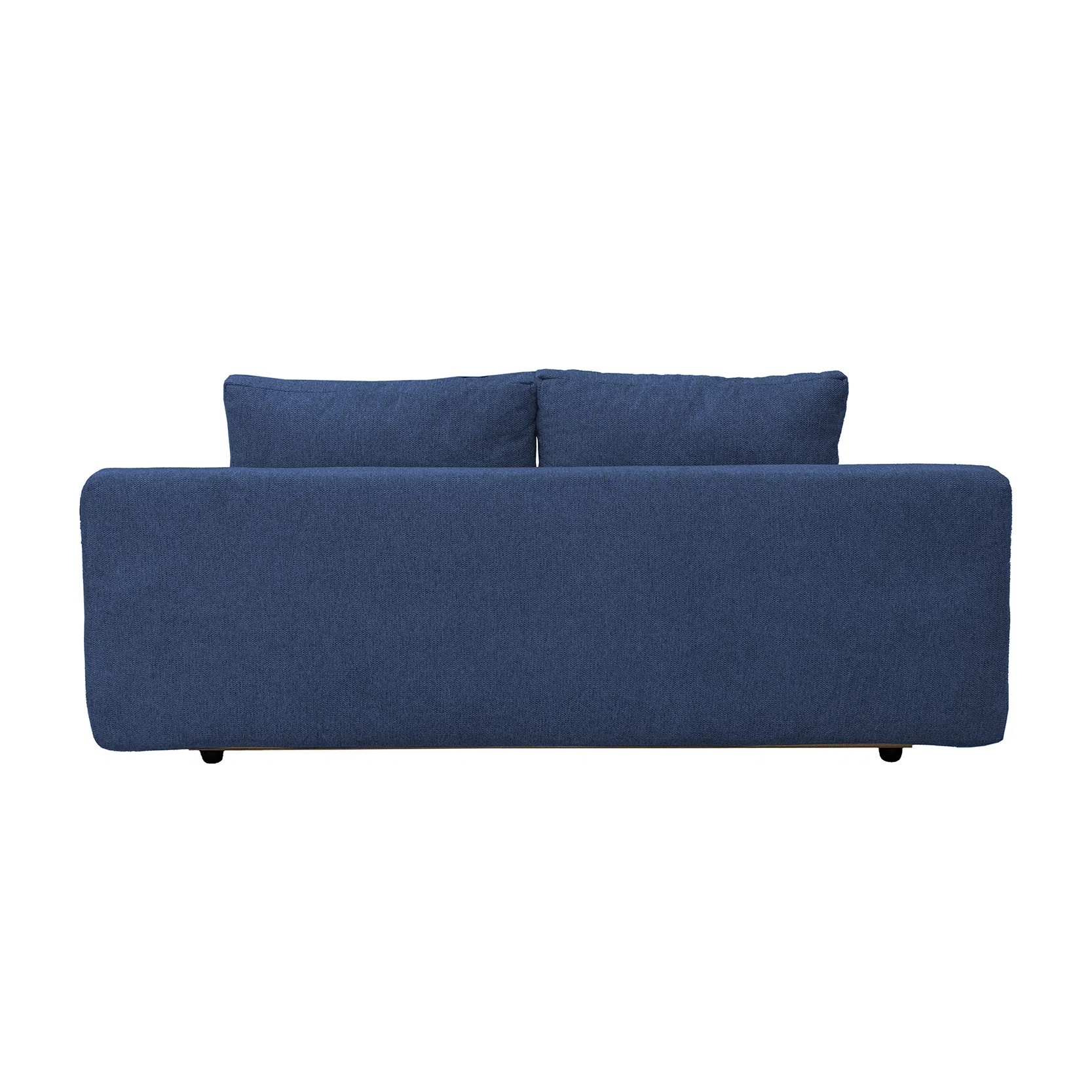 Canapea extensibila OLIMP, 3 locuri, cu arcuri si lada depozitare, albastru, 203x100x85 cm [6]