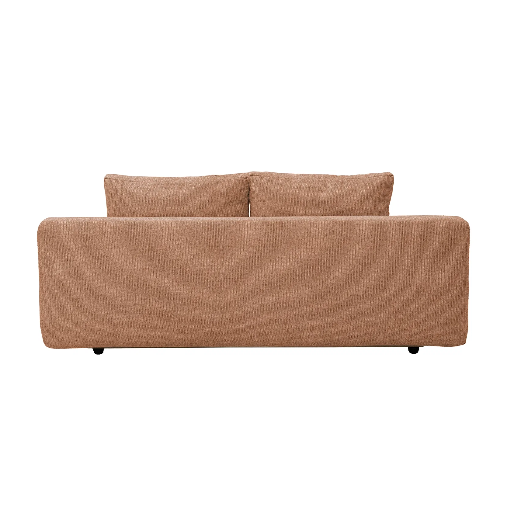Canapea extensibila OLIMP, 3 locuri, cu arcuri si lada depozitare, caramiziu, 203x100x85 cm [6]