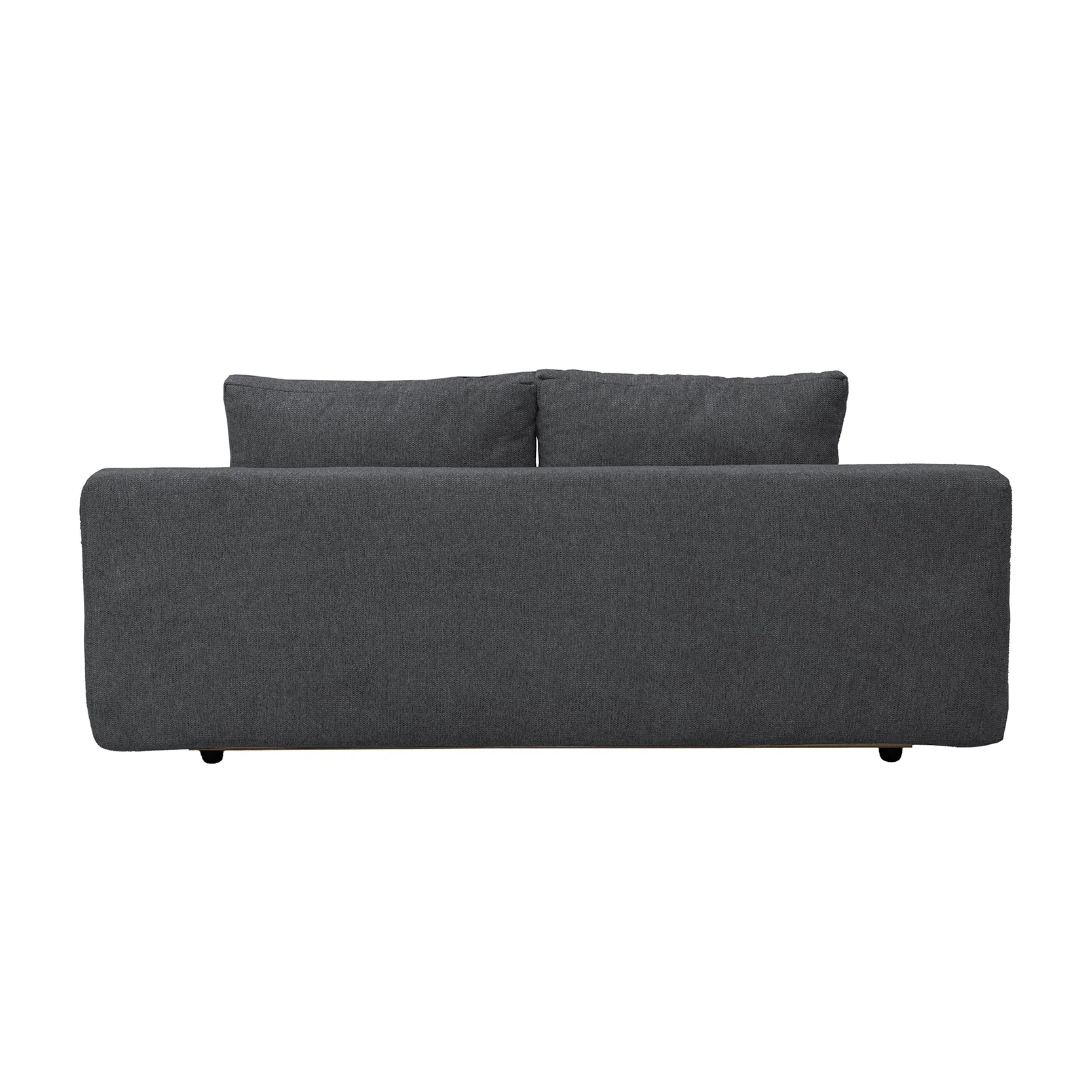 Canapea extensibila OLIMP, 3 locuri, cu arcuri si lada depozitare, gri inchis, 203x100x85 cm [6]
