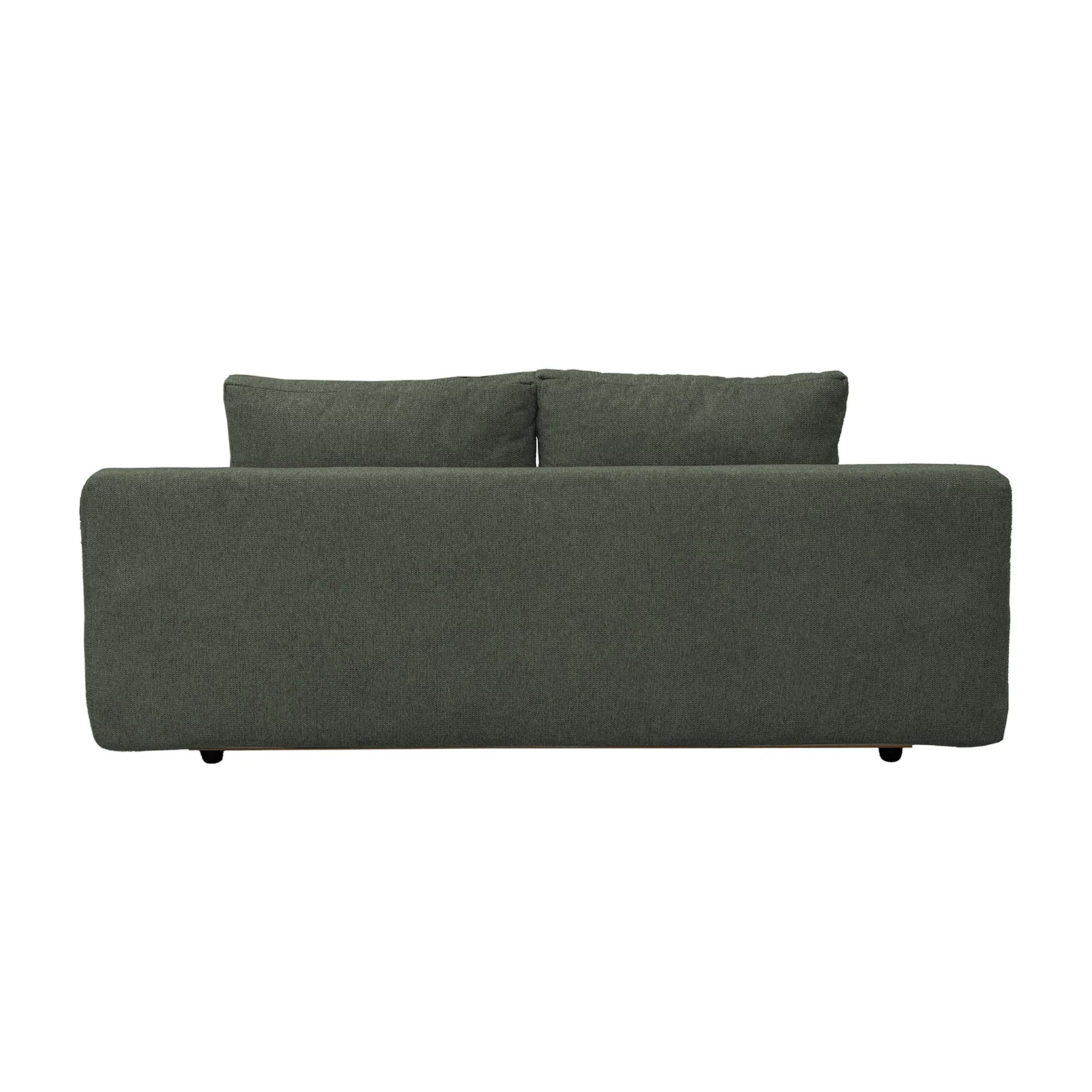 Canapea extensibila OLIMP, 3 locuri, cu arcuri si lada depozitare, verde, 203x100x85 cm [6]