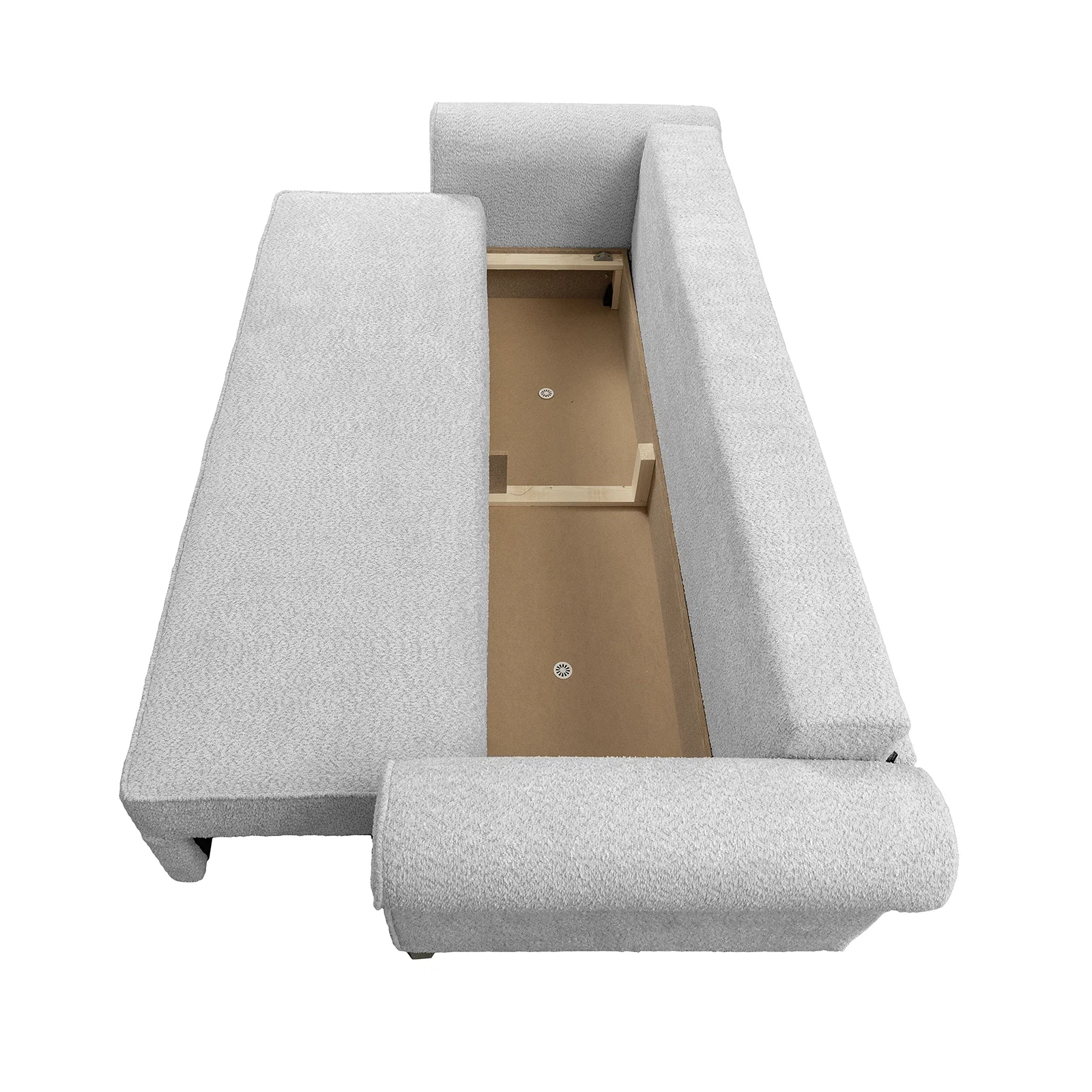 Canapea extensibila SAR235N, 3 locuri, cu lada depozitare, 235x90x75 cm [4]