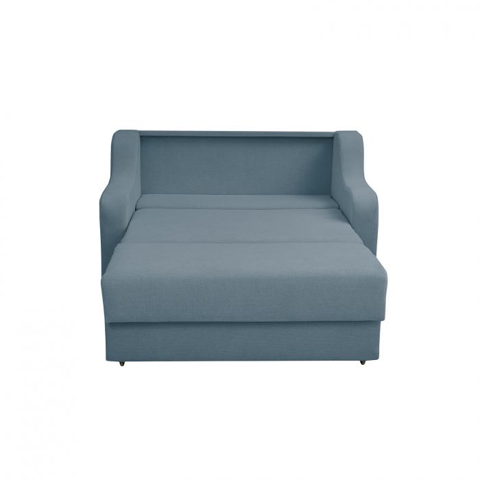 Canapea GINA II extensibila, 2 locuri, cu arcuri si lada depozitare, 155x100x95 cm [2]