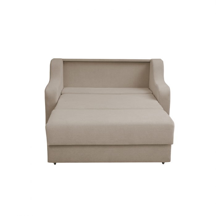 Canapea GINA II extensibila, 2 locuri, cu arcuri si lada depozitare, 155x100x95 cm [2]