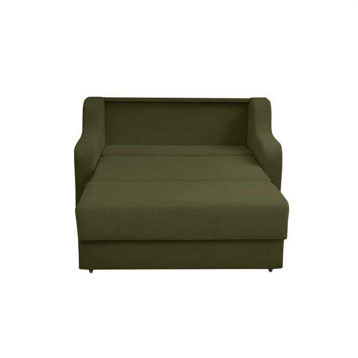 Canapea GINA II extensibila, 2 locuri, cu arcuri si lada depozitare, 155x100x95 cm [2]