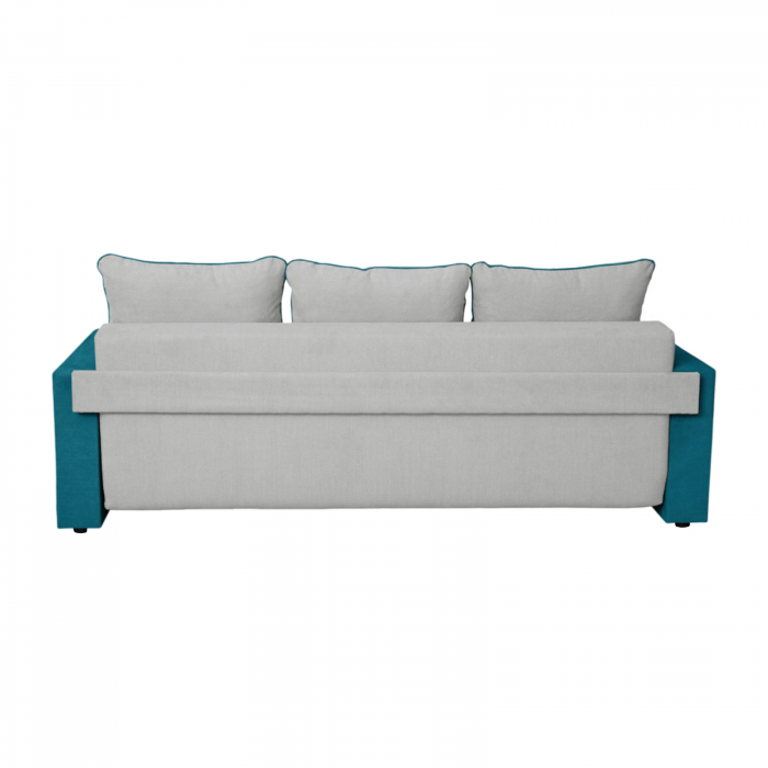 Canapea NICO 2 3L extensibila, 3 locuri, cu arcuri si lada depozitare, 220x90x75 cm - ExpoMob [4]