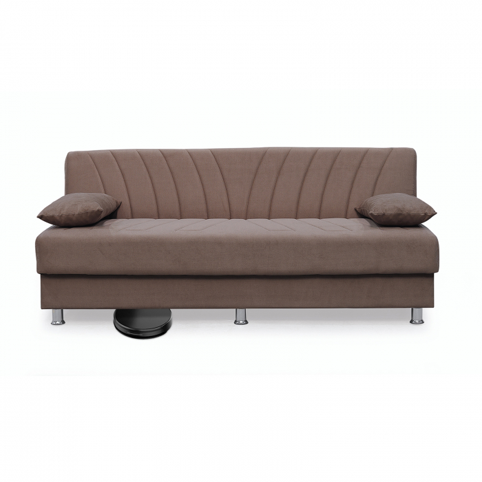 Canapea VALERIA extensibila, 3 locuri, cu arcuri si lada depozitare,190x82x83 cm - ExpoMob [5]