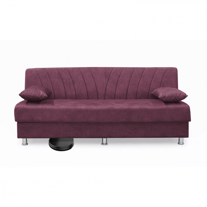 Canapea VALERIA extensibila, 3 locuri, cu arcuri si lada depozitare,190x82x83 cm - ExpoMob [5]